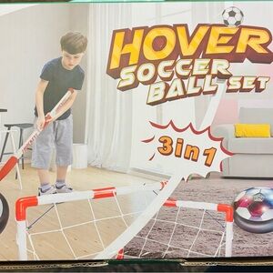Hover Soccer Ball Set 3-in-1